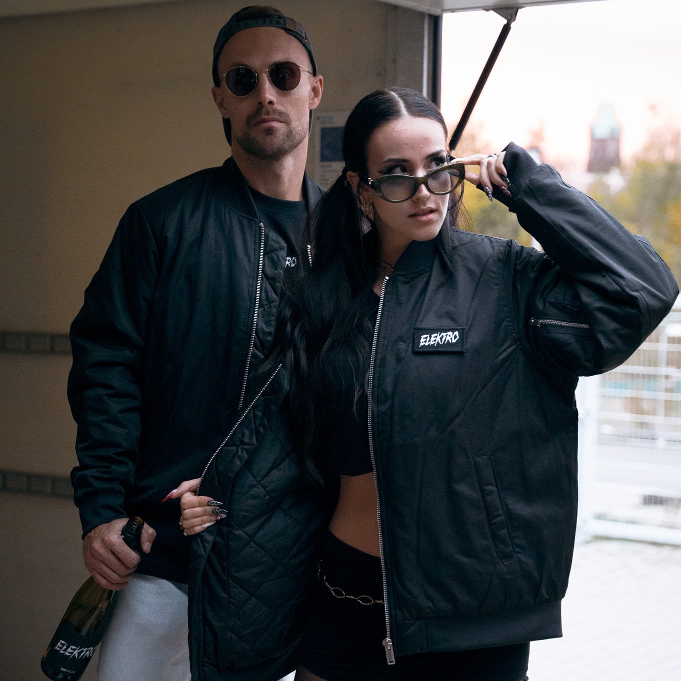 ELEKTRO Bomber Jacke